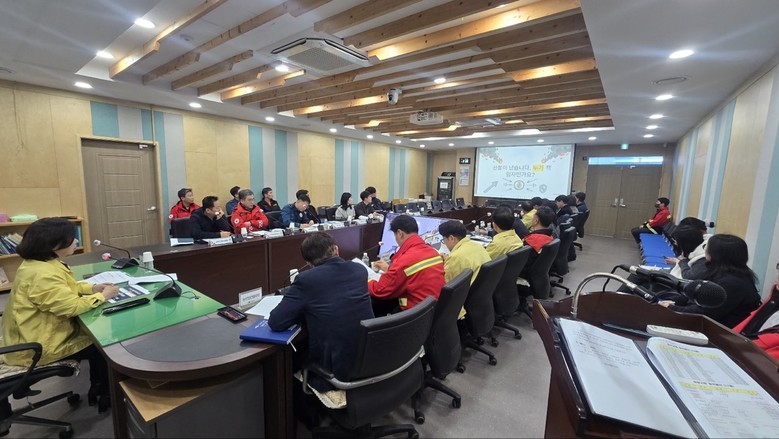 장수군, 2026년 산불방지 유관기관...