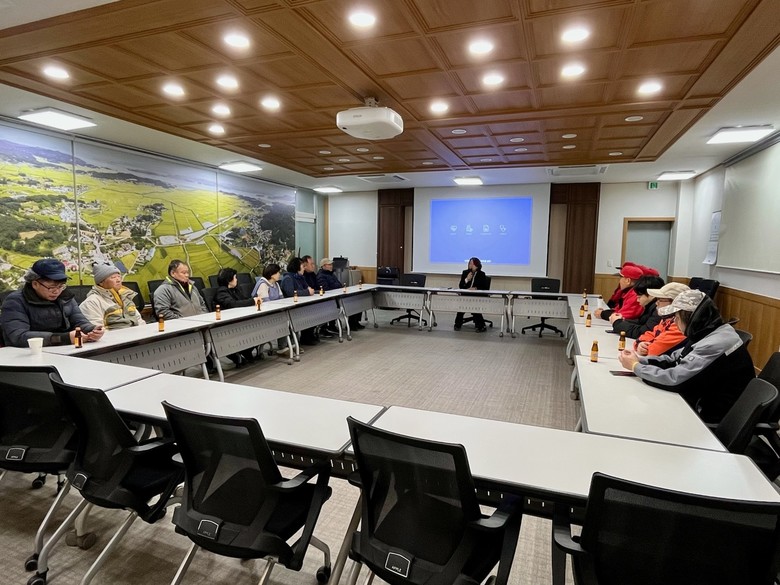 송해면, 현업 근로자 100% 참여 ...