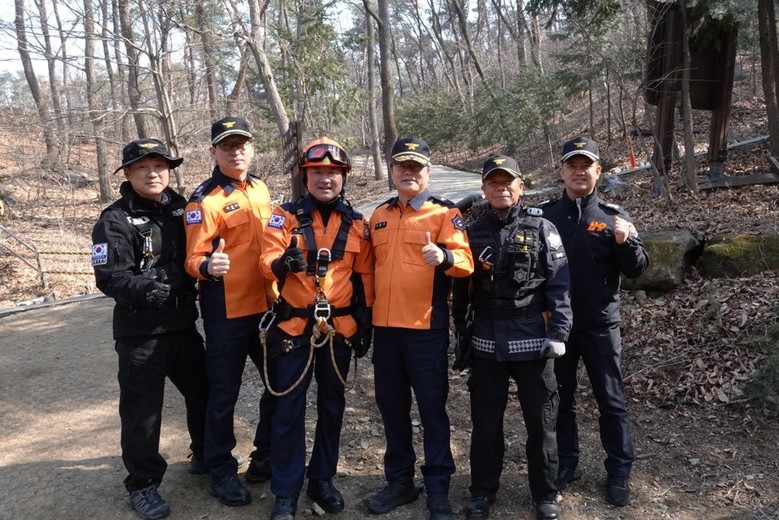 이영희 의원, 용인소방서 산악사고 대...