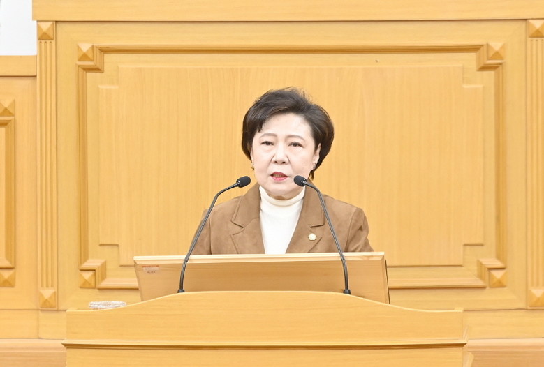 파주시의회 윤희정 의원 5분 자유발언...